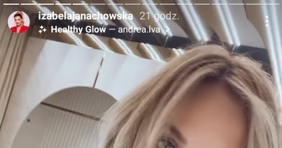 Izabela Janachowska na Instastories: instagram.com/izabelajanachowska/ /Instastories: instagram.com/izabelajanachowska/ /Instagram