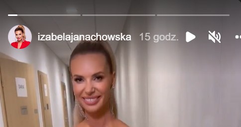 Izabela Janachowska: ww.instagram.com/izabelajanachowska/ /Screen z InstaStory  /Instagram