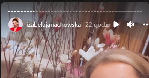 Izabela Janachowska: www.instagram.com/izabelajanachowska/ /Screen z InstaStory  /Instagram