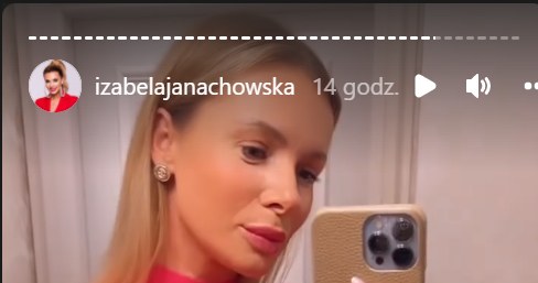 Izabela Janachowska: www.instagram.com/izabelajanachowska/ /Screen z InstaStory  /Instagram