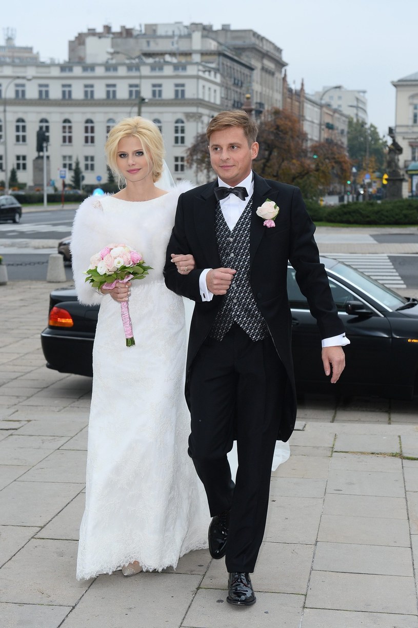 Izabela Zwierzyńska z mężem /Tricolors /East News