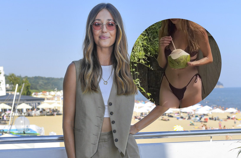 Izabella Krzan pokazała się w skąpym bikini /Akpa, Instagram /