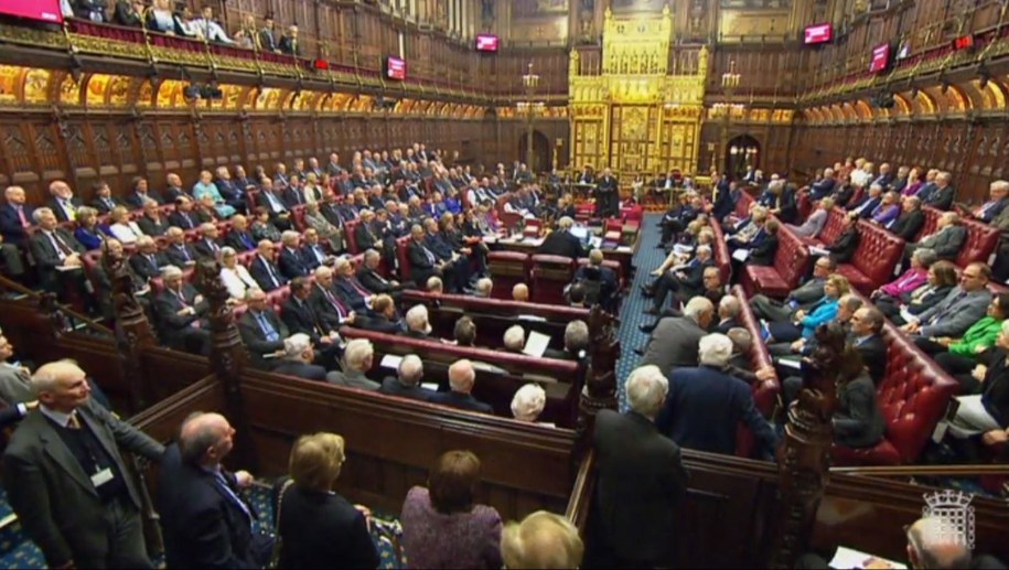 Izba Lordów /PAP/PA /PAP/PA