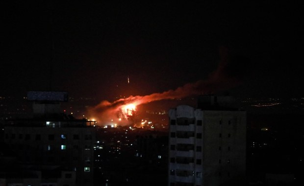 Izrael atakuje cele w Strefie Gazy. Pierwszy taki incydent od zawieszenia broni