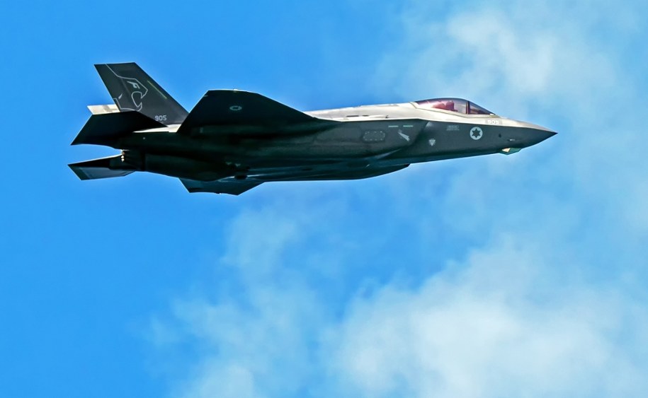 Izrael pochwalił się historycznym wyczynem myśliwca F-35I "Adir" /Shutterstock