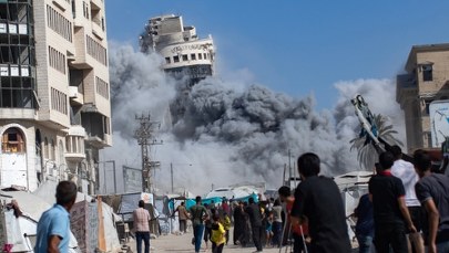 Izrael uderza, panika w Gazie. Netanjahu: To dopiero preludium