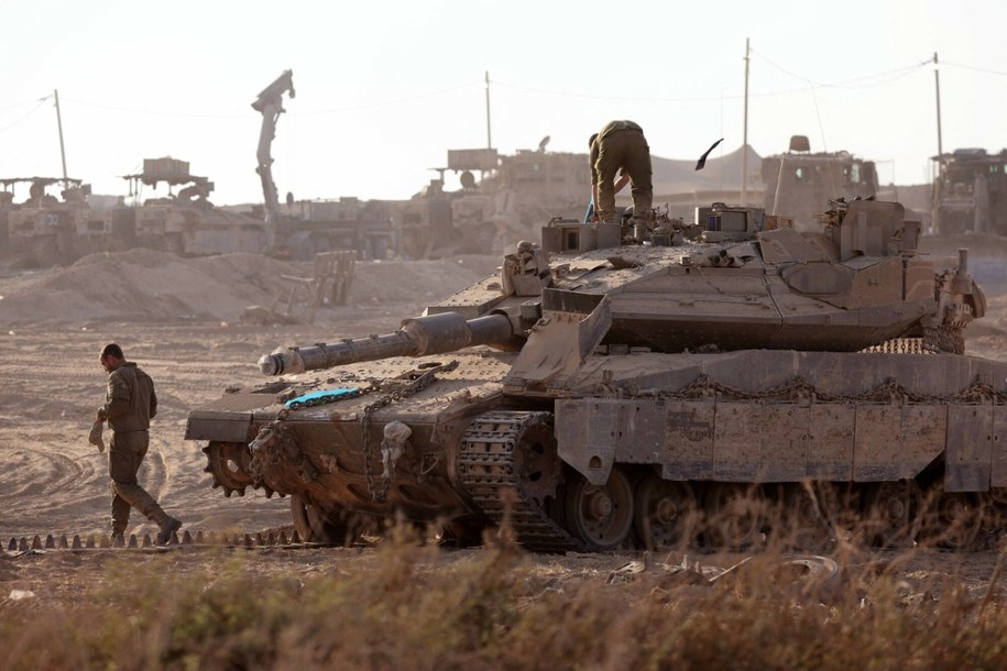 Izrael zaatakował siedzibę WHO w Strefie Gazy (zdj. podglądowe) /JACK GUEZ/AFP/East News /East News