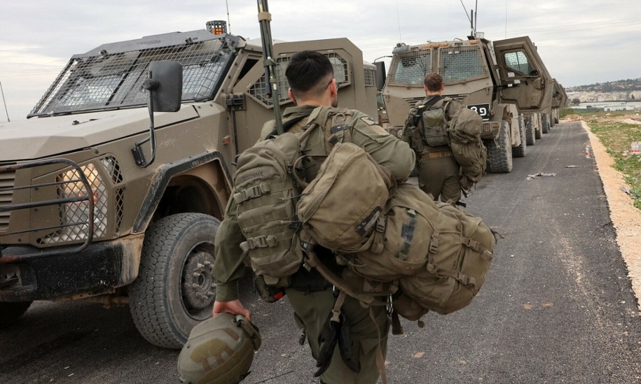 Izraelscy żołnierze na Zachodnim Brzegu /GIL COHEN-MAGEN/AFP /East News