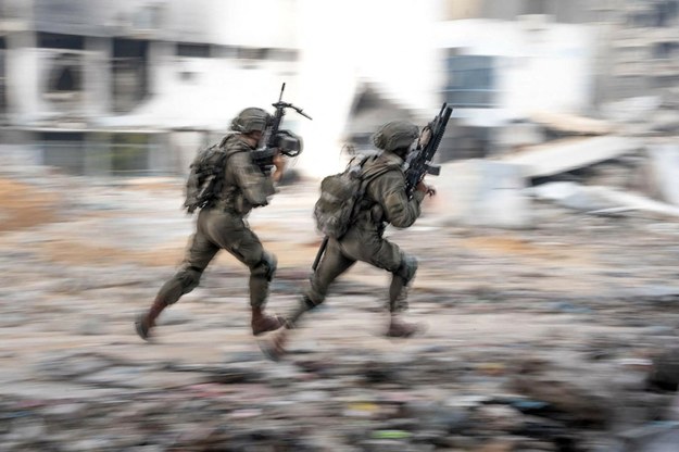 Izraelscy żołnierze w Strefie Gazy /AFP PHOTO / Handout / Israeli Army /East News