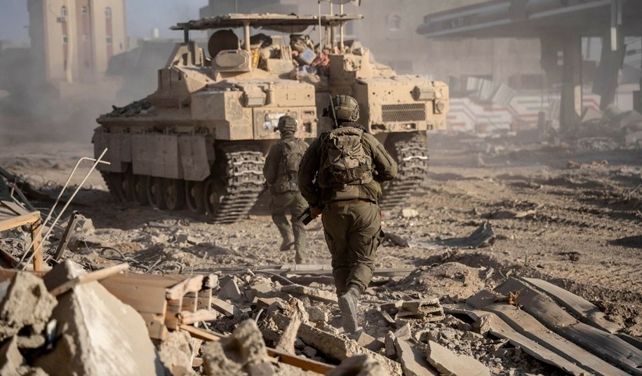 Izraelscy żołnierze w Strefie Gazy /AFP PHOTO / Handout / Israeli Army /East News