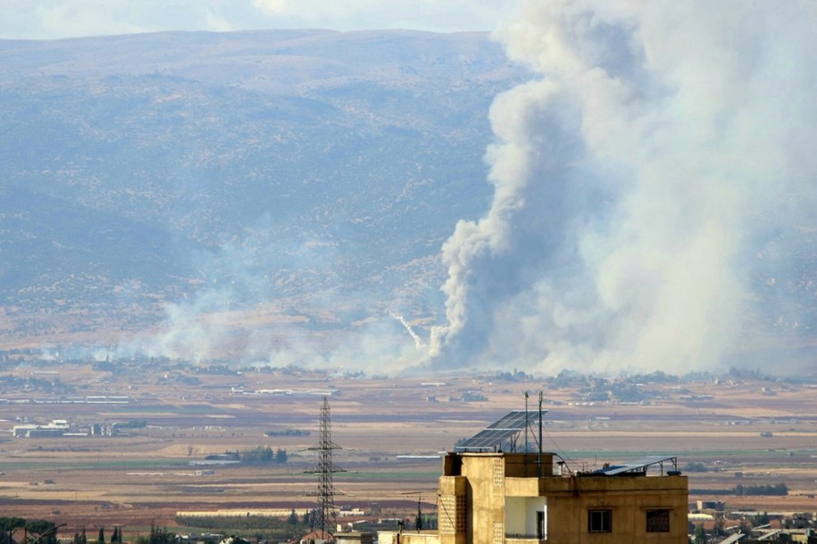 Izraelski atak na Baalbek w Libanie. /NIDAL SOLH/AFP/East News /East News