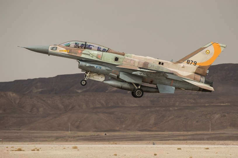 Izraelski F-16I podczas startu do zadania szkoleniowego /Li Rui/Xinhua/Photoshot/REPORTER /East News