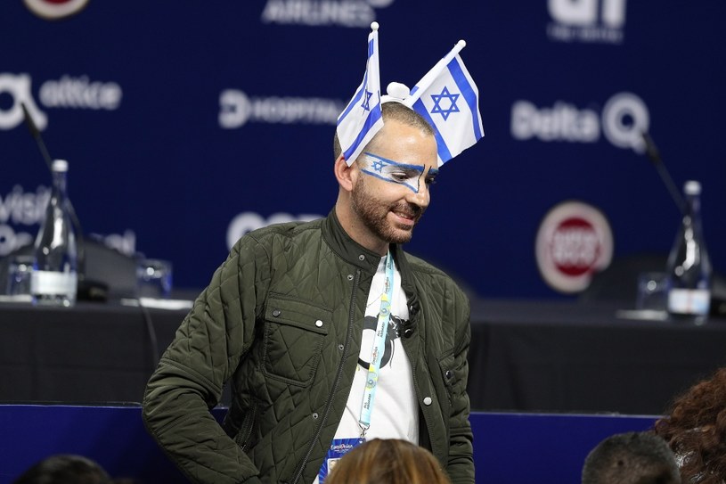 Izraelski fan Eurowizji /Carlos Rodrigues /Getty Images