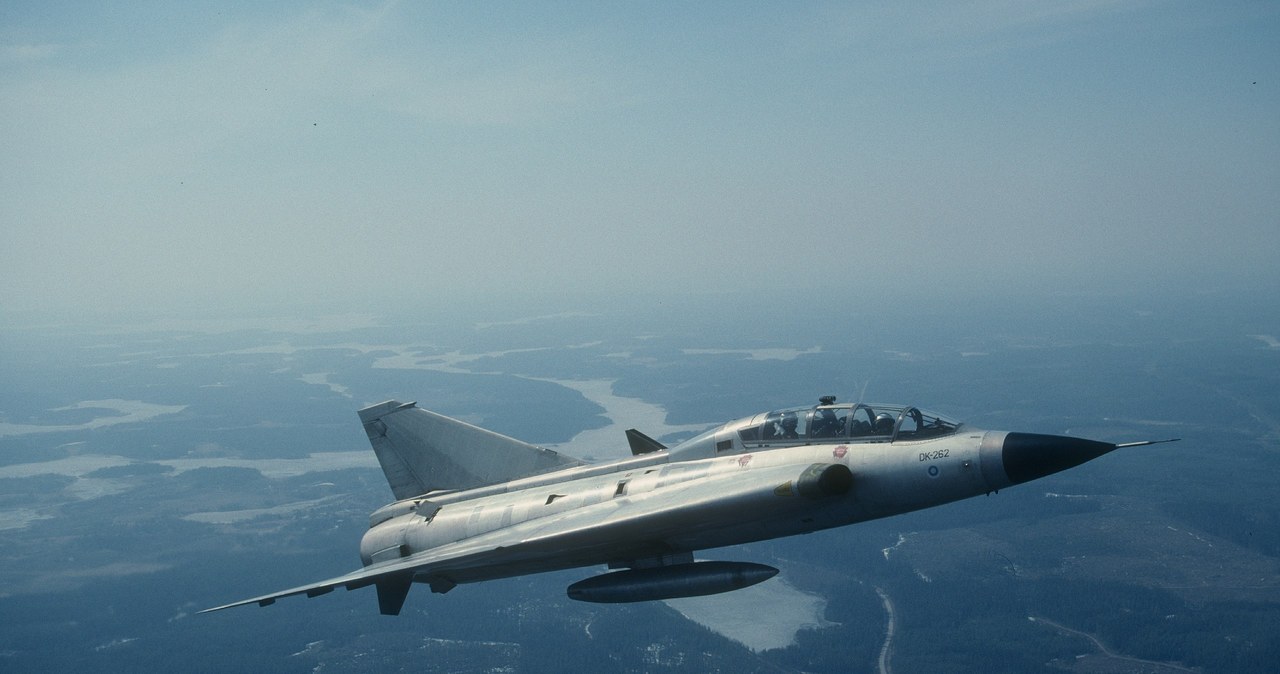 J35 Draken to jedna z pereł szwedzkiej inżynierii lotniczej /Jyrki Laukkanen / Suomen Ilmailumuseo /Wikimedia