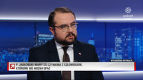 Jabłoński w "Gościu Wydarzeń" o konflikcie Rosji z Ukrainą: Niemieccy politycy ponoszą odpowiedzialność