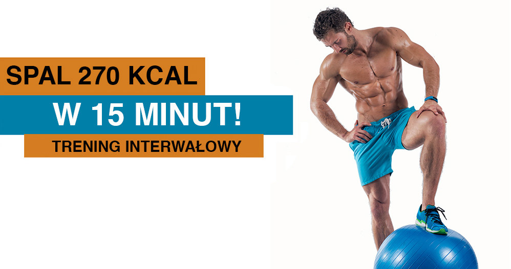 Jacek Bilczyński tym razem doradzi jak spalić 270 kcal w kwadrans! /INTERIA.PL