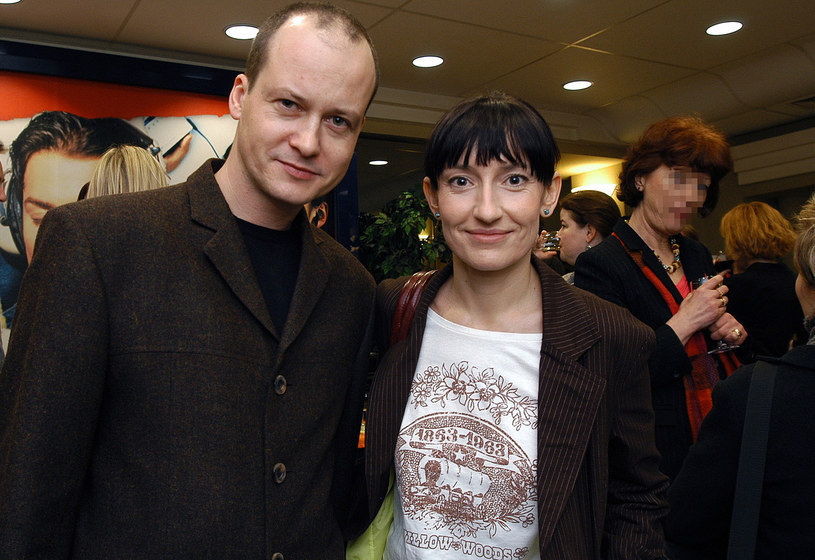 Jacek Bończyk i Katarzyna Groniec w 2005 roku /Prończyk /AKPA
