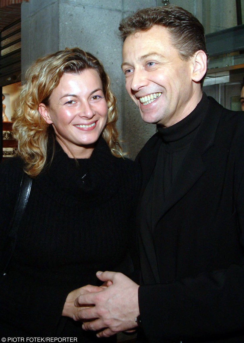 Jacek Borkowski z żoną Magdaleną /Piotr Fotek /Reporter