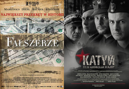 Jacek Bromski uważa, że "Fałszerze" to gorszy film od "Katynia" /