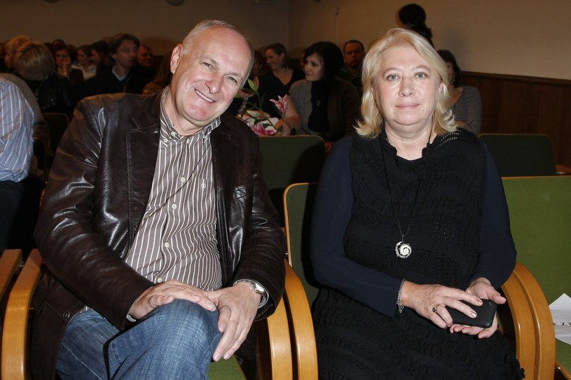 Jacek Cygan z żoną, 2009 rok / Engelbrecht /AKPA