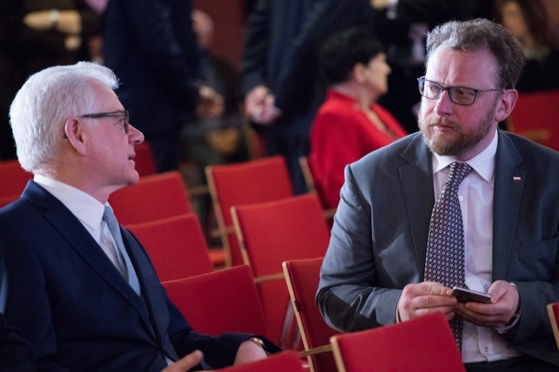 Jacek Czaputowicz i Łukasz Szumowski /Paweł Wisniewski /East News