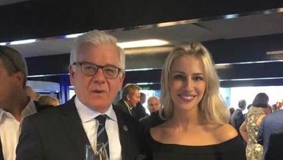 Jacek Czaputowicz o zdjęciu z Andżeliką Jarosławską: "Nie podzielamy poglądów tej pani" 