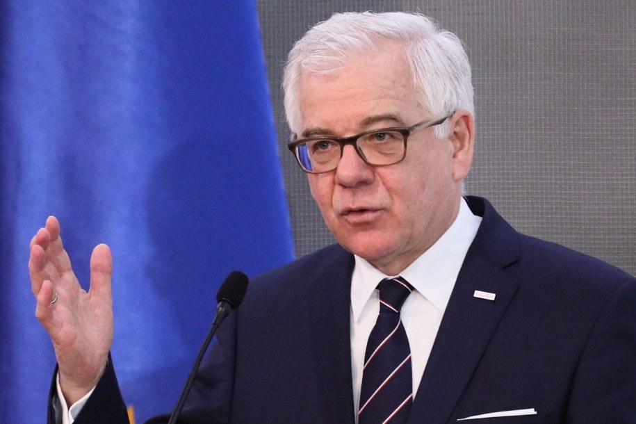 Jacek Czaputowicz odwiedził Kijów by porozmawiać o kryzysie na linii Rosja - Ukraina /Paweł Supernak /PAP