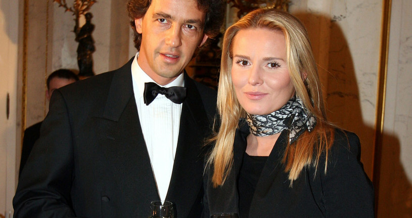 Jacek Koziński i Hanna Lis, 2004 rok /Piotr Fotek/REPORTER /East News