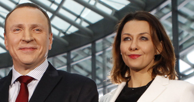 Jacek Kurski i Anna Popek /- /East News