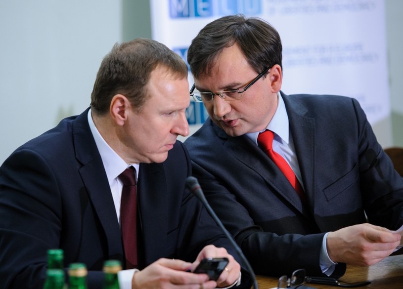 Jacek Kurski i Zbigniew Ziobro (arch.) są przeciwnikami Mateusza Morawieckiego w obozie Zjednoczonej Prawicy /Rafał Oleksiewcz /Reporter