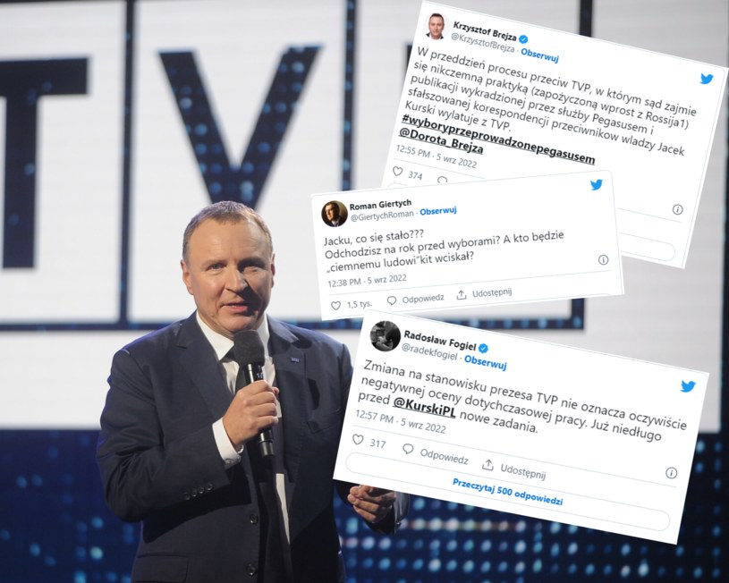 Jacek Kurski odwołany z funkcji prezesa Telewizji Polskiej /Tomasz Urbanek/East News /East News