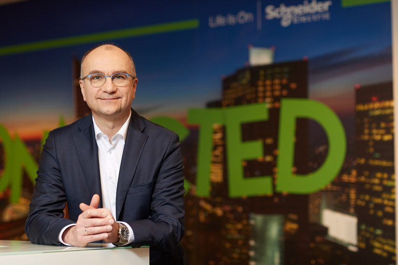 Jacek Łukaszewski, prezes Schneider Electric Polska /Informacja prasowa