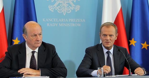 Jacek Rostowski (L) i Donald Tusk firmują zamach na OFE /PAP