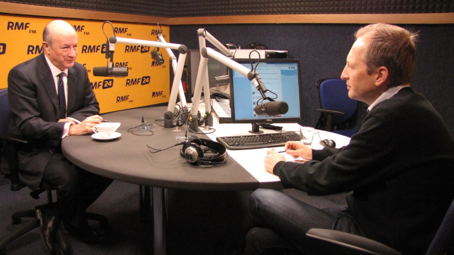 Jacek Rostowski w Kontrwywiadzie RMF FM /Magdalena Jednacz /RMF FM