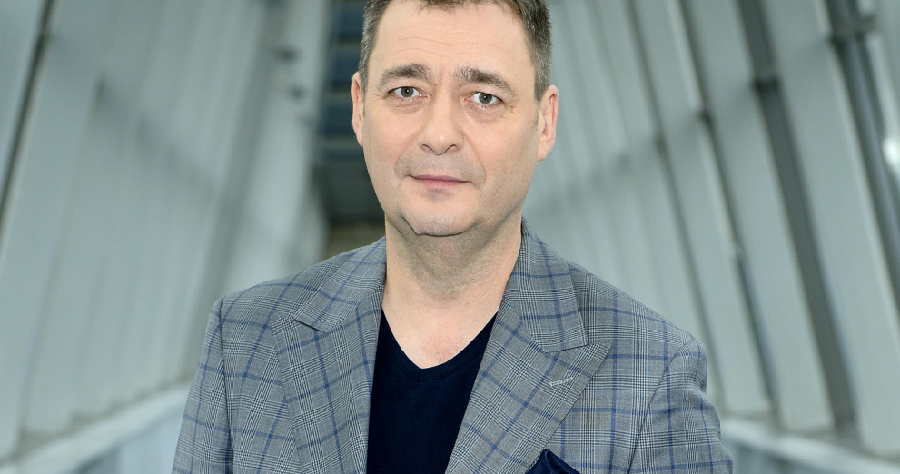 Jacek Rozenek wziął trzeci ślub /Gałązka /AKPA