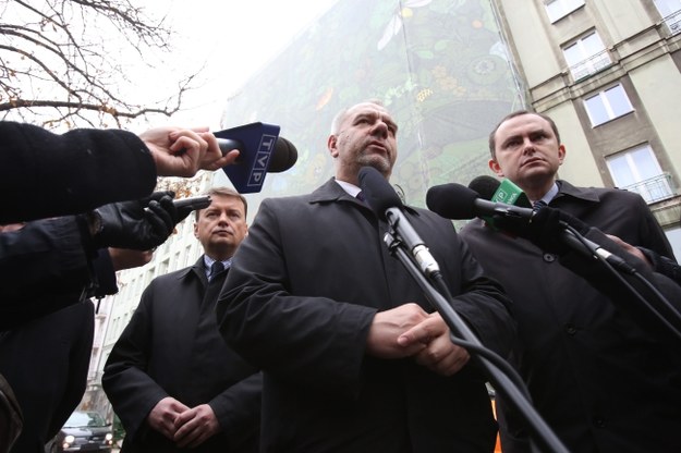 Jacek Sasin, Mariusz Błaszczak i Adam Kwiatkowski /PAP/Leszek Szymański /PAP