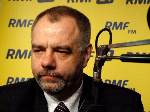 Jacek Sasin w warszawskim studiu RMF FM &nbsp; /Fot. Olga Wasilewska /RMF FM