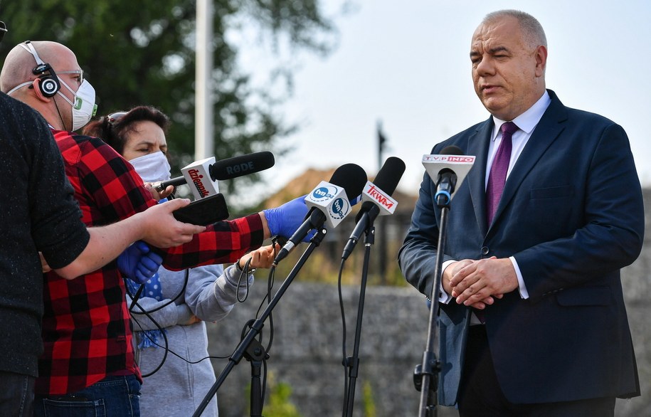 Jacek Sasin /Wojtek Jargiło /PAP