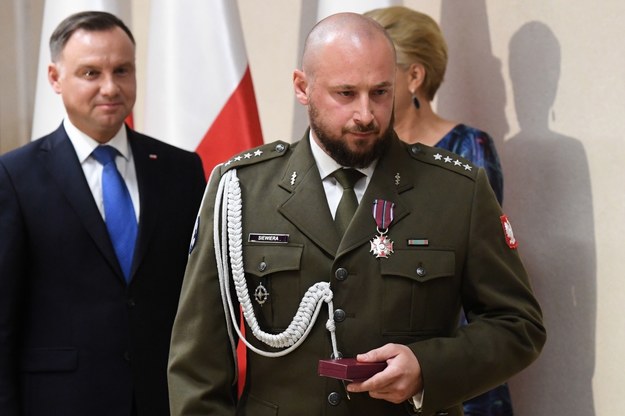 Jacek Siewiera i prezydent Duda na zdjęciu z maja 2019 roku /Piotr Nowak /PAP