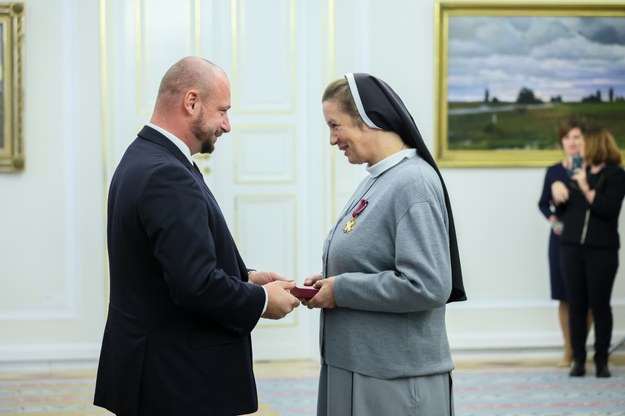 Jacek Siewiera i s. Iwona Frydryszewska /Leszek Szymański /PAP