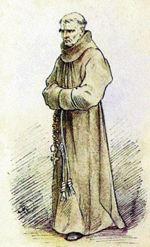 Jacek Soplica jako Ksiądz Robak, Juliusz Kossak, 1872 r. /Encyklopedia Internautica