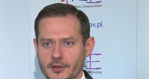 Jacek Strzałkowski, rzecznik UKE /Newseria Biznes