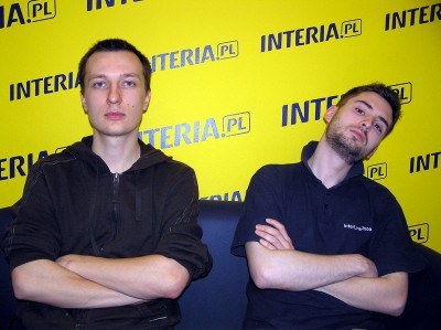 Jacek Szabrański i Borys Dejnarowicz (The Car Is On Fire) /INTERIA.PL