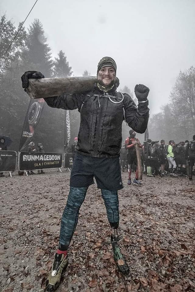 Jacek Tomczak podczas biegu OCR /Materiały prasowe