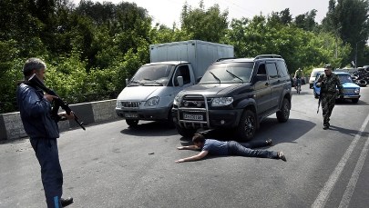 Jaceniuk: Działania separatystów nie przeszkodzą w wyborach