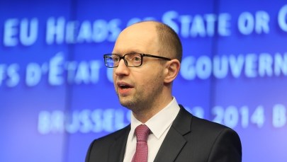 Jaceniuk: Są możliwości pokojowego rozwiązania sytuacji