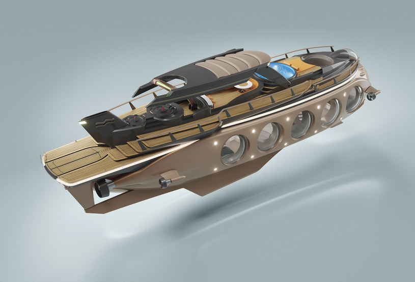 Jacht dostępny będzie w kilku wersjach kolorystycznych /U-Boat Worx /materiały prasowe