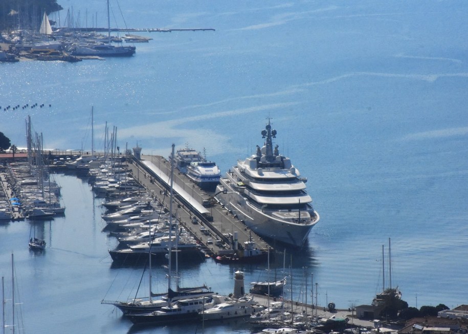 Jacht Eclipse w tureckim Marmaris /	AA/ABACA /PAP/Abaca