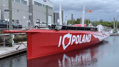 Jacht "I love Poland" uszkodzony. Miał promować kraj