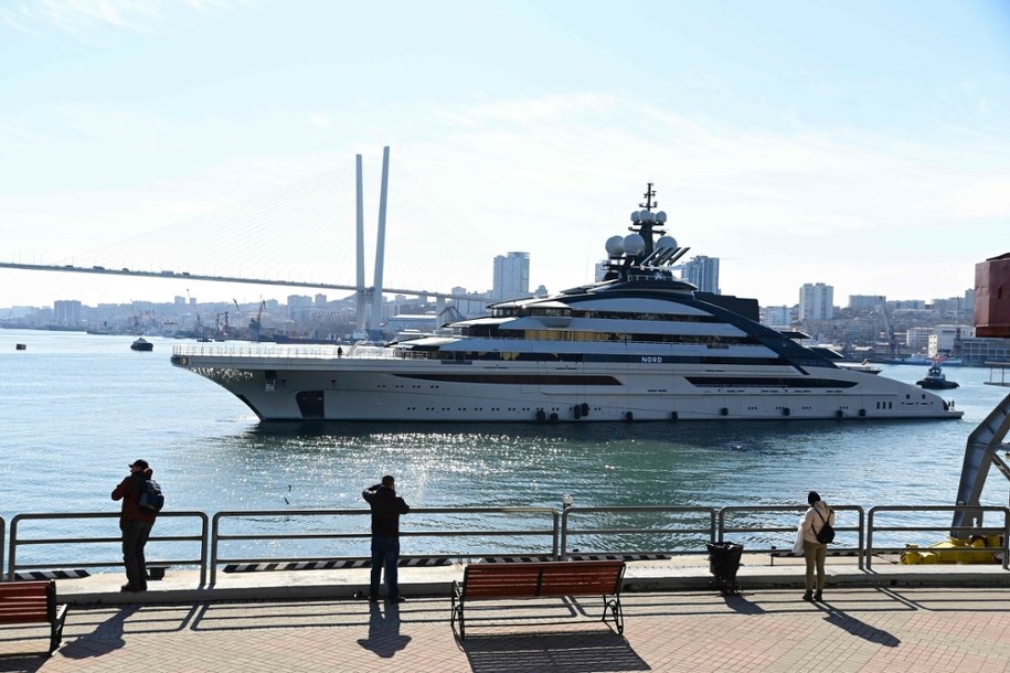 Jacht Nord, zdj. z 2022 roku /PAVEL KOROLYOV/AFP/East News /East News